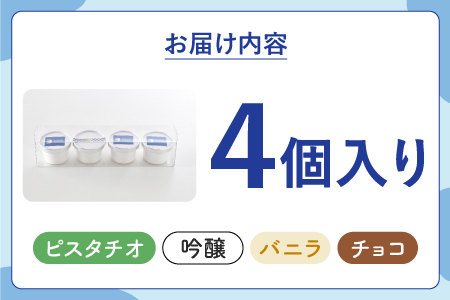 yamahatsu人気詰合せジェラートアイスセット　4個入