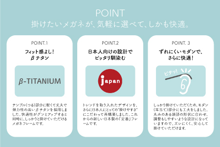 【選べる度数とフレームカラー！】CHARMANT リーディンググラス AQ22538　ネイビー