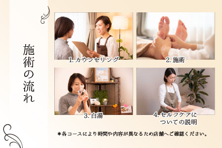 足つぼ温熱サロン心花にてご利用できる ご優待券(9,000円相当)