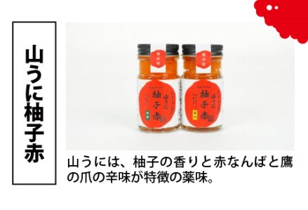 鯖江の伝統薬味 山うにフルコースセット 中辛