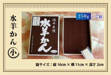 【御菓子処うさぎや】福井の冬の水羊かん 