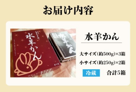 【御菓子処うさぎや】福井の冬の水羊かん 