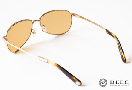 ドライビングサングラス 『DEEC AUSTIN』⑩フレーム／マットゴールド, レンズ／ブラウン