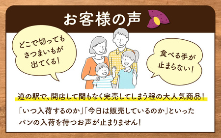 【道の駅 年間売上4000本突破！】とみつ金時ブレッド 2斤（400g×2本） / パン ブレッド ベーカリー とみつ金時 さつまいも 朝食 こだわり 美味しい 一斤 2袋 あわら市 福井県