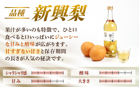 【福井県あわら市産】夢の果実直送便 梨ジュース（720ml×2本） / 梨 新興梨 ジュース 果物 フルーツ 果汁100 ギフト プレゼント 贈り物 [aw023-a002]