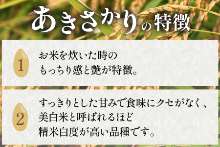 【令和6年産 新米】《定期便》5kg×3回 15kg 特別栽培米 あきさかり 無洗米 低農薬 《こだわり極上無洗米》 / 福井県 あわら 北陸 米 お米 人気