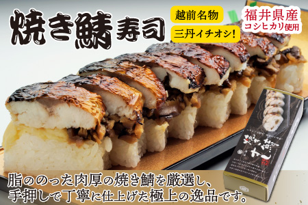 押し寿司セット(焼き鯖寿司、小鯛の押し寿司、炙り穴子の押し寿司) 3種 ...