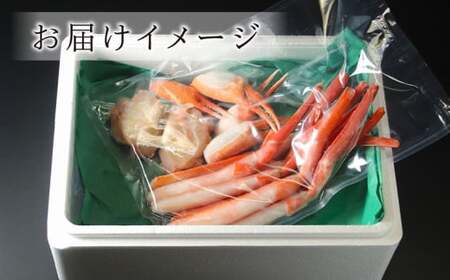 【越前産 600g】"カット生" 紅ズワイガニ(ハーフポーション) 脚棒・爪・爪下・肩 入り 冷凍 紅 ずわい蟹