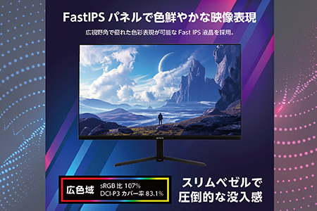 AVISTA 23.8型 液晶ディスプレイ ゲーミングモニター Fast IPS PCモニター