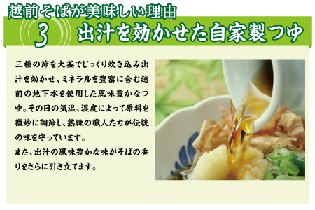 創業90余年の老舗・武生製麺　三代目自慢のそば「越前そば10食」