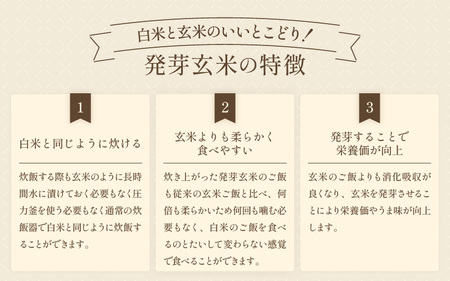 発芽玄米 無農薬 ミルキークイーン 3kg 甘みがありモチモチやわらか 無農薬・無化学肥料 特別栽培米 【無洗米 米 玄米 ギャバ GABA 無農薬 特別栽培 食物繊維 栄養 真空パック ごはん ご飯 おいしい ふるさと納税米】 [A-2930]