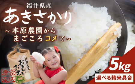 令和7年産 (玄米) あきさかり 5kg ブランド米 米 [A-8983_02]