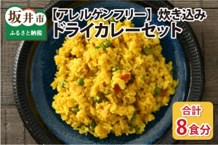 【アレルゲンフリー】ハーブ講師が作る 教室で人気の炊き込みドライカレー（2食分 × 4箱） [A-13014]