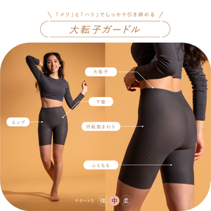 ふるさと納税 服 女 福井県 坂井市 スタイルアップ　レギュラーガードル 76サイズ ブラック A-13942d1 76サイズ ブラック スタイルアップ レギュラーガードル 76サイズ ブラック [A