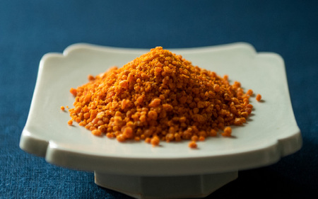 ウニ凝縮 濃厚うにふりかけ 「粉うに」 竹筒入り 27g [D-4612]