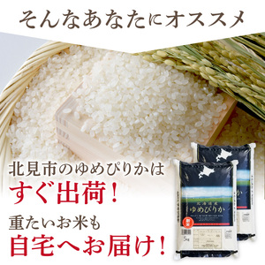 《7営業日以内に発送》令和7年産 厳撰ゆめぴりか 5kg 北海道産 精白米 ( お米 米 白米 北海道 精米 5キロ ごはん ライス 特A ふるさと納税 )【080-0087】