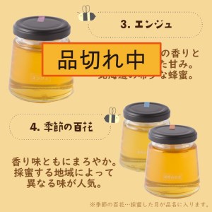 非加熱・無添加】選べる 国産はちみつ KITAMI HONEY きたみはにー 1個