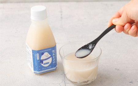 米麹 の 甘酒 雪あまざけ（ プレーン ） 220ml×6本 計1.32L ノンアルコール 静川農園 セット 砂糖不使用 米麹発酵 北海道 浦臼町