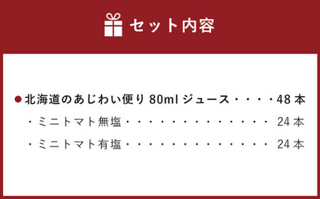 北海道野菜と果実のジュースセット（F-80-2）