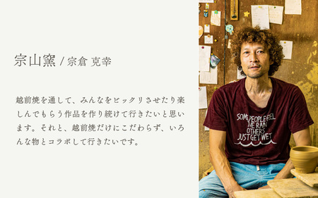  越前焼のふるさと越前町からお届け！ サラダボウル 大 宗山窯 越前焼 越前焼き 【ラーメン鉢 うどん鉢 マルチ 碗 ボール 鉢 Bowl おしゃれ 食卓 食器 ギフト うつわ 電子レンジ 食洗機 伝統工芸士 工芸品 陶器】 [e25-a084]