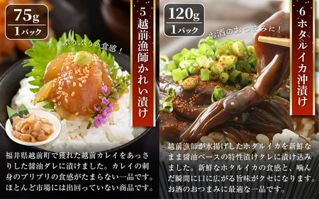 海鮮福袋 満足7品 網元漁師「福丸」厳選 冷凍【越前がに 明太子 甘えび 骨なし 焼魚   惣菜 】[e15-b007]