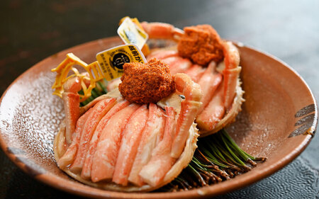 越前甲羅盛り 浜茹で【せいこがに 大】2杯セット [e56-x011]