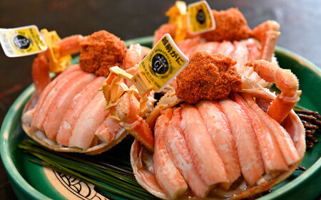 越前甲羅盛り 浜茹で【せいこがに 大】3杯セット [e56-x012]