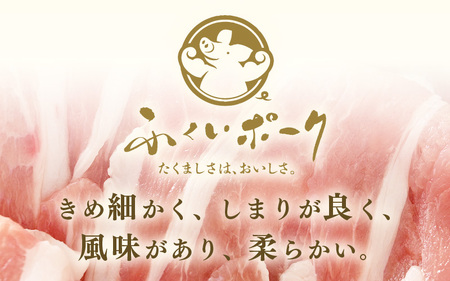 【ブランド豚】ふくいポーク 肩ロース薄切 2.4kg  国産豚肉 冷凍 [e02-b015]