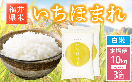 新米・先行予約】定期便≪3ヶ月連続お届け≫いちほまれ 10kg × 3回 令和6年 福井県産【白米】【お米 計30キロ】【2024年12月より順次発送】  [e30-h002] | 福井県越前町 | ふるさと納税サイト「ふるなび」