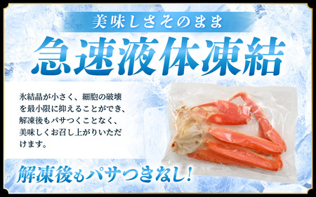 【先行予約】地元でしか出回らない越前水がに 6肩 茹でたて瞬間冷凍で直送【2026年2月下旬以降順次発送予定】【カニ ガニ 蟹 ズワイガニ ずわいがに 越前水がに 越前かに 越前蟹 水がに 新鮮 地元限定 ボイル 冷凍 片脚 脚のみ 人気】[m36-c004]