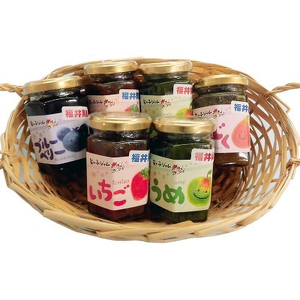 【福井県産】フルーツを使った ジャム 4種 計12個セット （ブルーベリージャム2個 いちじくジャム2個 梅ジャム4個 苺ジャム4個）[m03-b014]