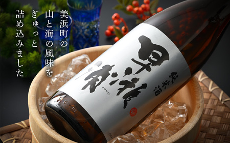 入手困難【早瀬浦】純米酒 1800ml × 1本【日本酒 地酒 福井 美浜 早瀬 フルーティ 男酒 硬水 ミネラル 希少 ご褒美 家飲み 敬老の日 プレゼント】[m16-a030]