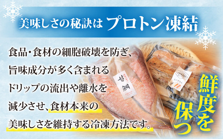 若狭の灰干し甘鯛＆地魚の漬け魚（おかずもん）セット【急速冷凍】（プロトン凍結）