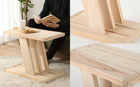 京若狭 杉を使ったDIYキット ローテーブル【組み立て説明書付】 自作 家具