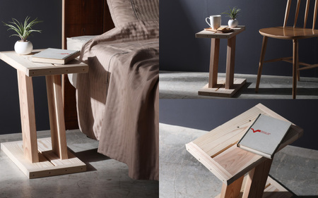 京若狭 杉を使ったDIYキット サイドテーブル【組み立て説明書付】 自作 家具