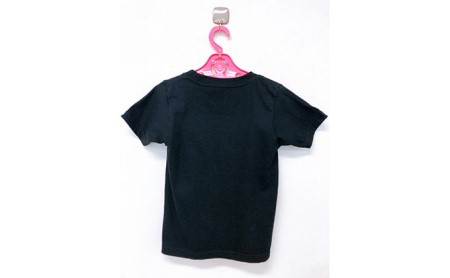 レインボー戦隊　五湖レンジャー　黒色子供用Tシャツ（熊川宿とのコラボ） 130cm