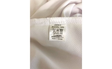 レインボー戦隊　五湖レンジャー　白色大人用ポロシャツ（熊川宿とのコラボ） Mサイズ