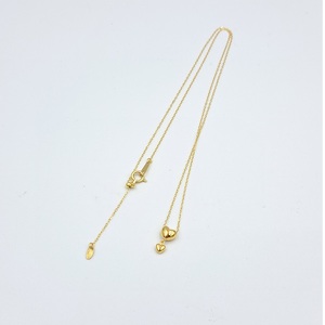 K18ハート地金ペンダント PN2137YG　