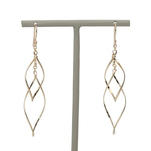 K14GF　ダブルマーキスピアス　GFP-1249