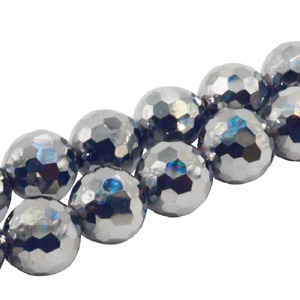 K18YG テラヘルツ鉱石(ミラーカット)ネックレスHA-0277