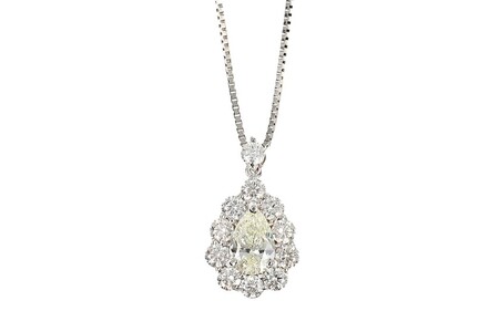 【ふるなび限定】【一点もの】ダイヤモンド（0.512ct）プラチナペンダント　R63　K05094-H　FN-Limited