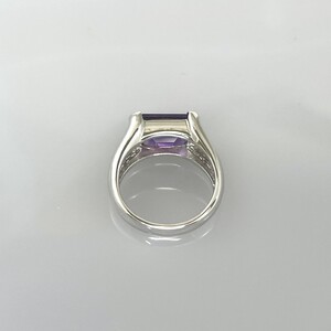【ふるなび限定】【一点もの】K18WG　アメシスト（3.08ct）リング　FR6　K05069-H　FN-Limited-SP