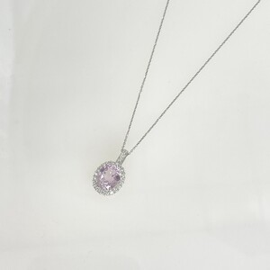 【ふるなび限定】【一点もの】Pt900　クンツァイト（3.612ct）ペンダント　FN3　K05080-H　FN-Limited