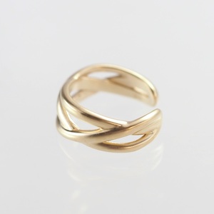 K10 ミニマムイヤーカフ・クロス 00037