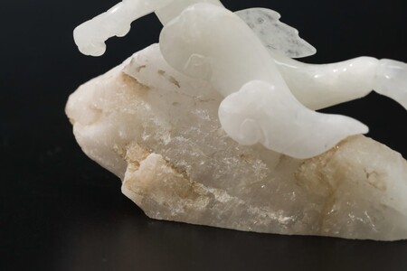 龍(山梨県水晶＆伝統工芸士製作)