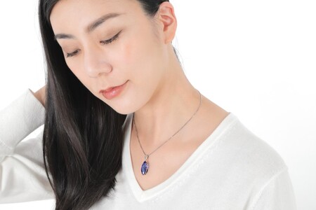【ふるなび限定】【一点もの】タンザナイト（8.44ct）ダイヤモンドプラチナペンダント　R82　K05138-H　FN-Limited-SP