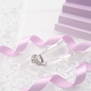 プラチナ 1.0ct ダイヤモンド リング　HR-009429