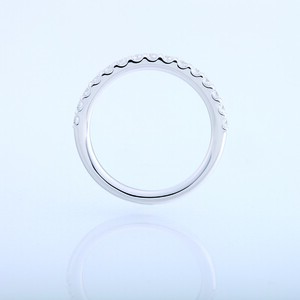 天然ダイヤモンド ハーフエタニティリング FRU019