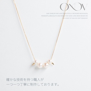 【甲府ジュエリー】K18　アコヤパール　ネックレス（73305284）