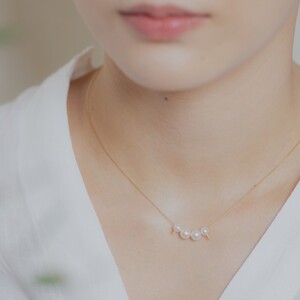 【甲府ジュエリー】K18　アコヤパール　ネックレス（73305284）